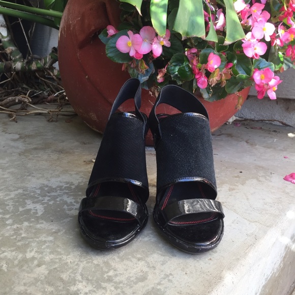 Miss Sixty Selina LeatherSuede Stiletto Heels 37.5 - Picture 2 of 8